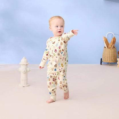 ErgoPouch 2 Piece Set Long Sleeve (Bon Appetit, 4 Years Old)