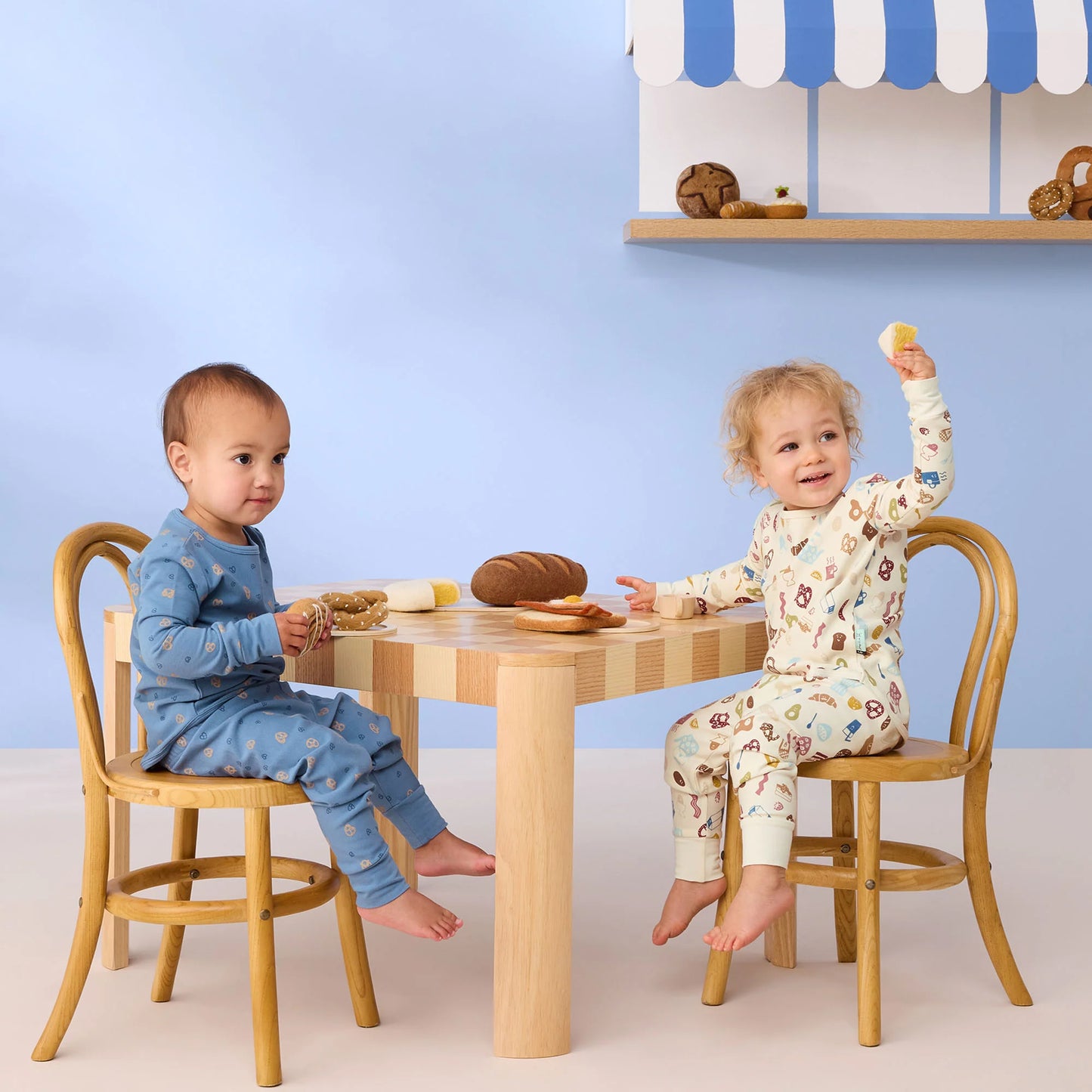 ErgoPouch 2 Piece Set Long Sleeve (Bon Appetit, 4 Years Old)