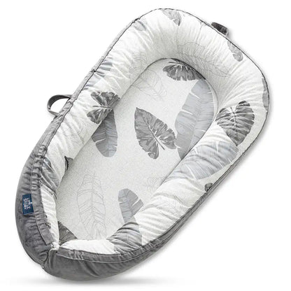 Little Story Soft Breathable Fiberfill Newborn Lounger Bed