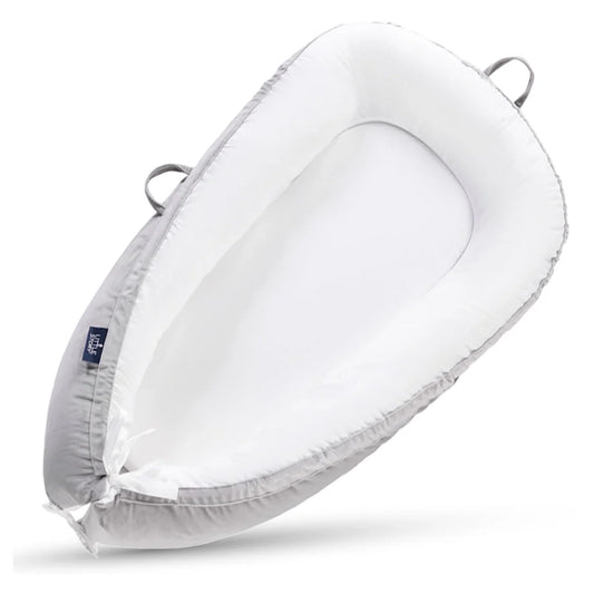 Little Story Soft Breathable Fiberfill Newborn Lounger Bed