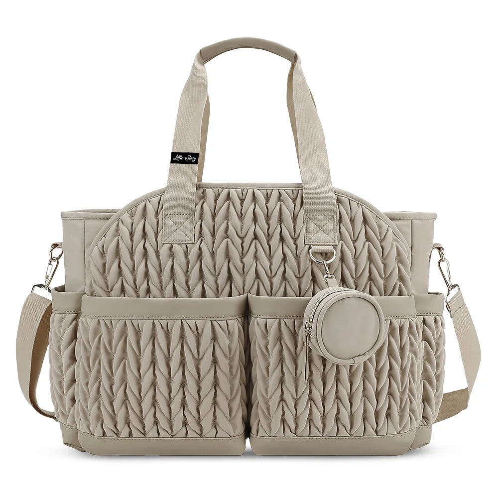 Little Story Nova Tote with Pacifier Pod
