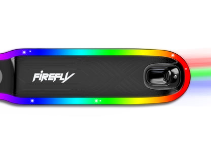Spartan LIT Firefly دراجة دفع ثلاثية العجلات مع منصة محيطية بإضاءة LED بتأثير الحمم