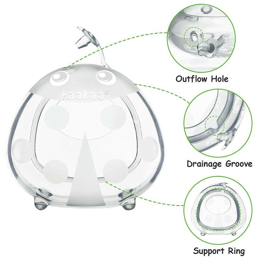 Haakaa Ladybug Silicone Milk Collector 5oz/150ml.