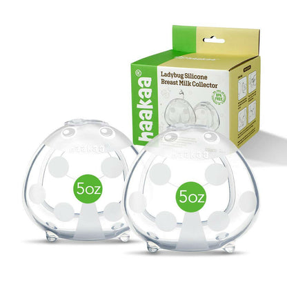 Haakaa Ladybug Silicone Milk Collector 5oz/150ml.