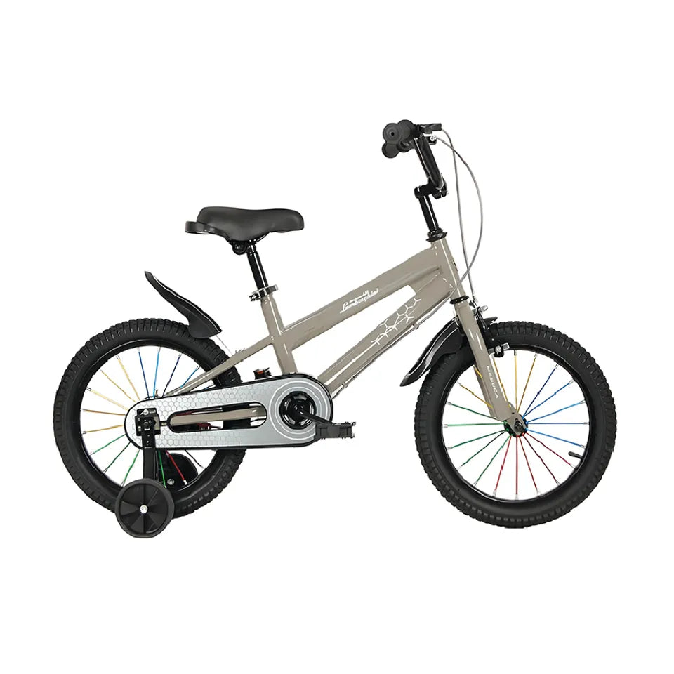 Lamborghini - Kids Bike - Grey - 18-Inch