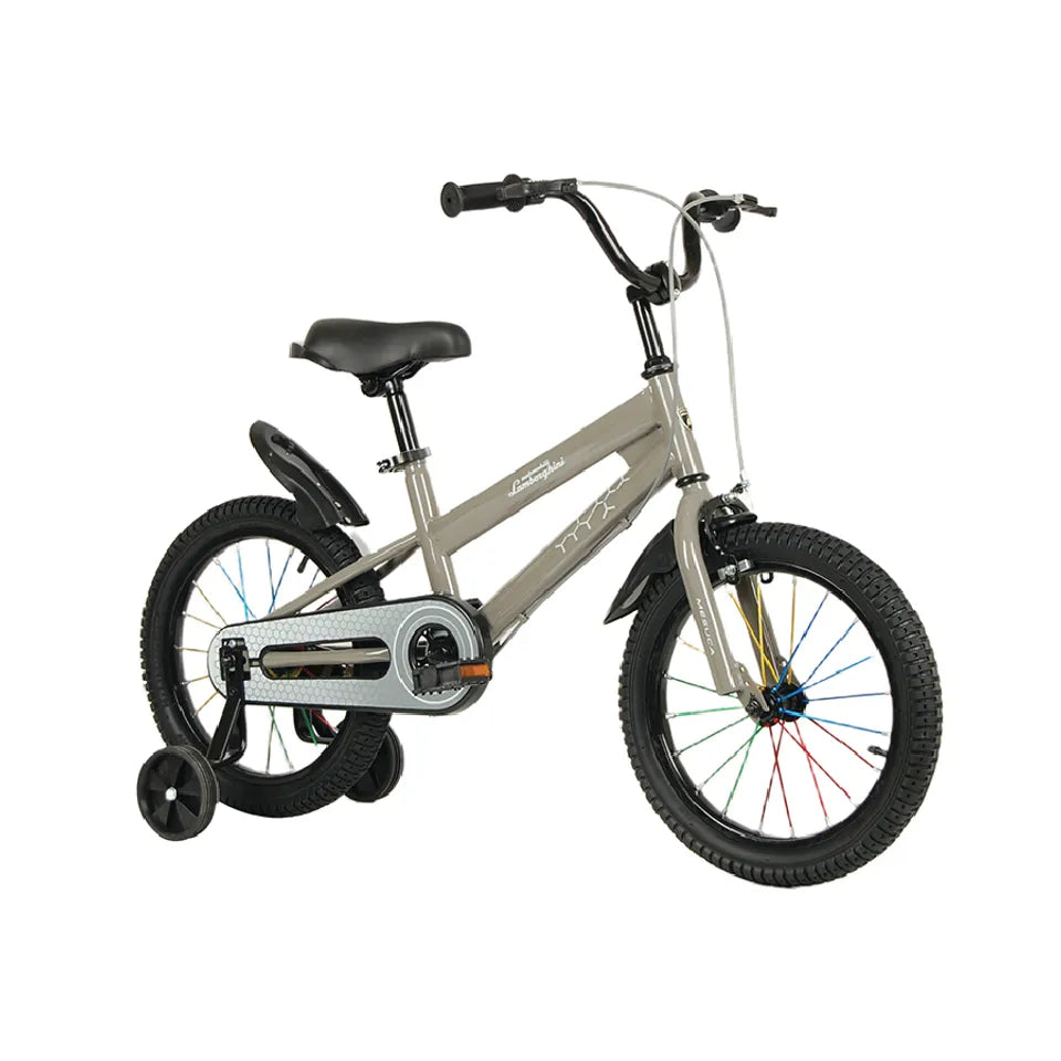 Lamborghini - Kids Bike - Grey - 18-Inch