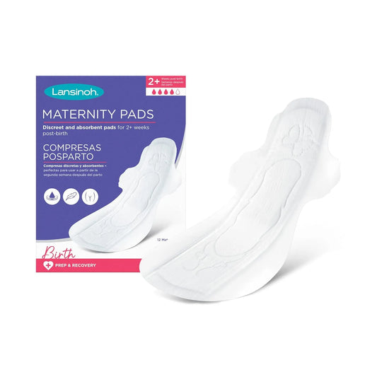 Lansinoh Maternity Pads, 2+ Weeks Post-Birth (12 pads)