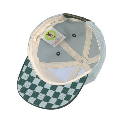 Lassig Boy’s Lemon Embroidered Skater Cap (Light Blue/Dark Green)