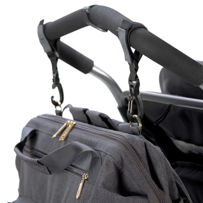 حقيبة ظهر للحفاضات للتوأم Goldie GLA من لاسيغ (23L)