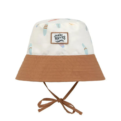 Lassig SPF 80 Sun Protection Fishing Hat (Surfboards Sea Salt)