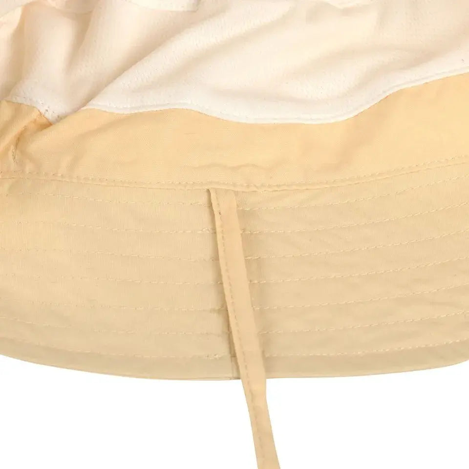 Lassig SPF 80 Sun Protection Fishing Hat (Vanilla/Peach)