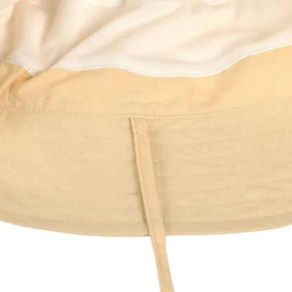 Lassig SPF 80 Sun Protection Fishing Hat (Vanilla/Peach)