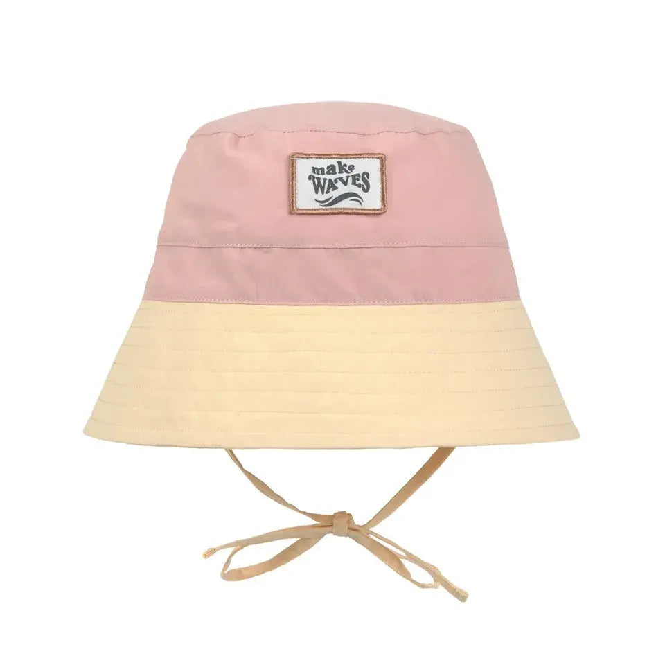 Lassig SPF 80 Sun Protection Fishing Hat (Vanilla/Peach)