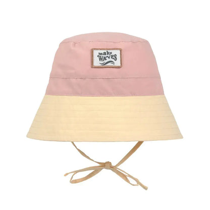 Lassig SPF 80 Sun Protection Fishing Hat (Vanilla/Peach)