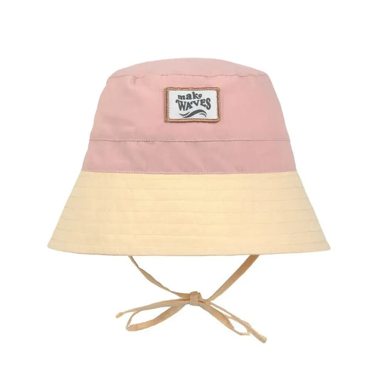 Lassig SPF 80 Sun Protection Fishing Hat (Vanilla/Peach)