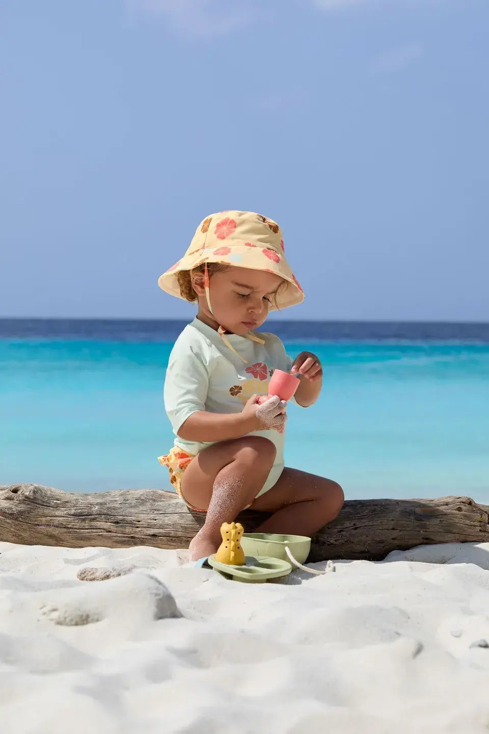 Lassig UPF 80 UV Sun Protection Bucket Hat (18–36 Months)