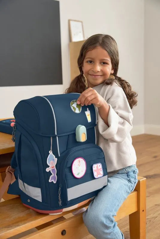 Lässig Boxy Unique School Backpack Set (7-piece)