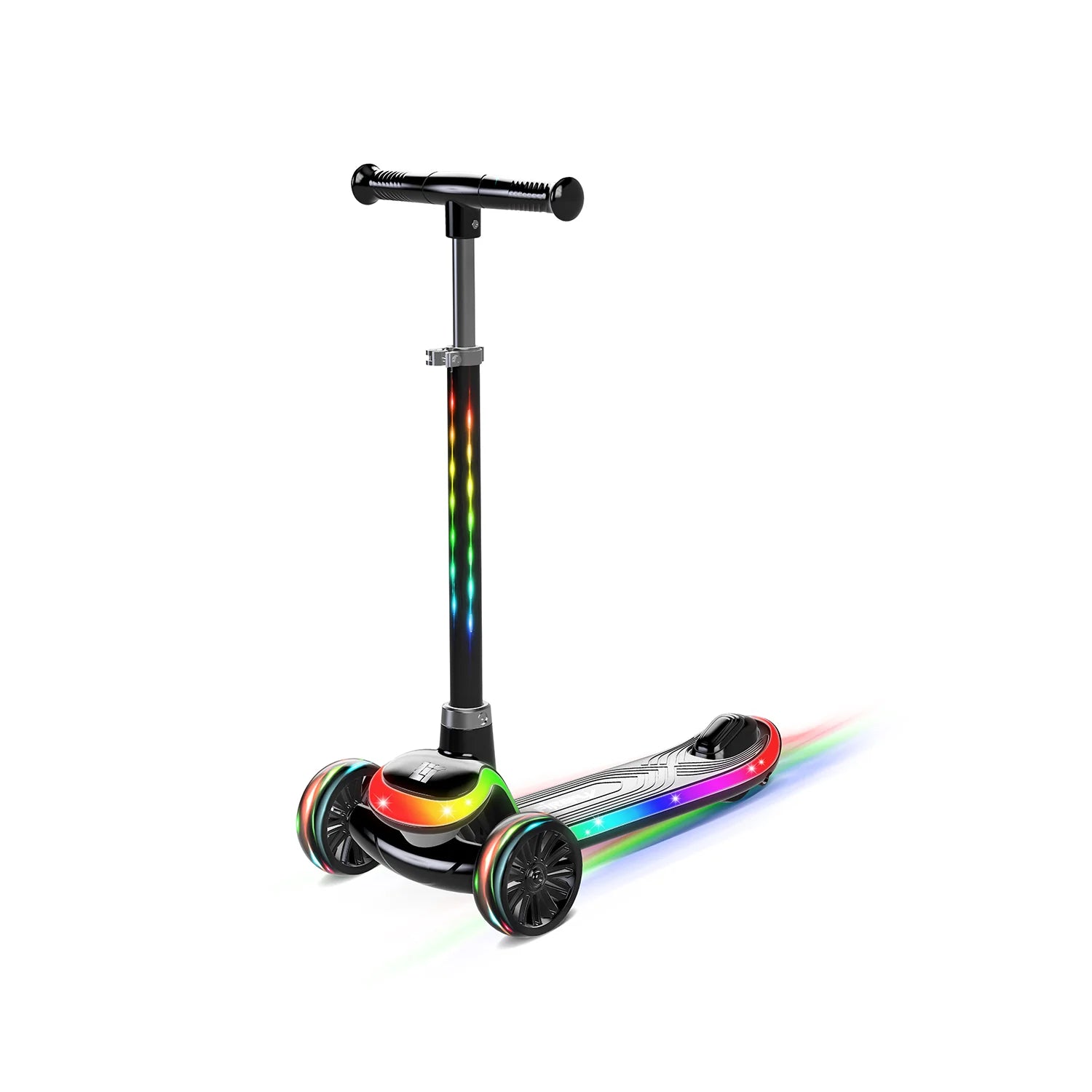 Spartan LIT Firefly 3 Wheel Scooter With Lava Led Perimeter Deck