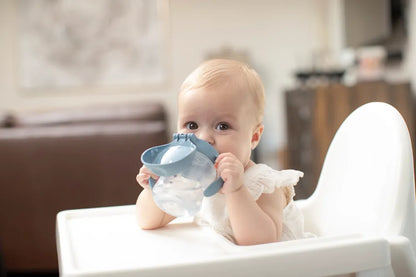 Dr. Brown's Soft Spout Transition Cup with Handles (180ml, Rocketship)