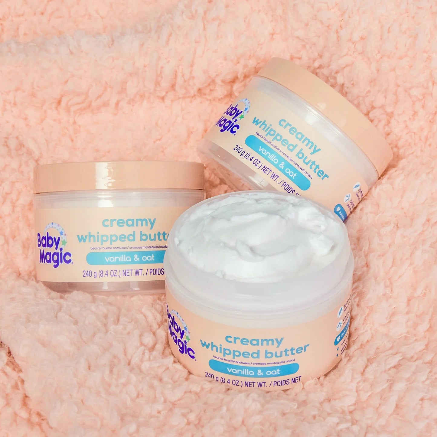 Baby Magic Creamy Whipped Butter Vanilla Oat (240g)
