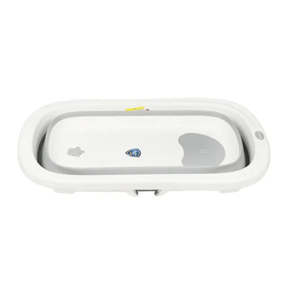 Little Angel Baby Foldable Bath Tub With Stand – Grey