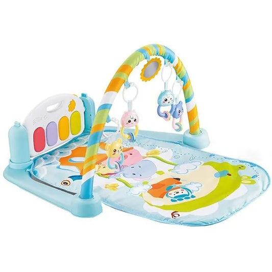 Little Angel Baby Play Mat Activity Gym With Piano Kick Toy