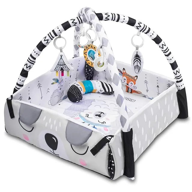 Little Angel Baby Play Mat Activity Gym With Hanging Toys