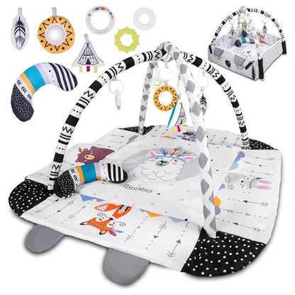 Little Angel Baby Play Mat Activity Gym With Hanging Toys