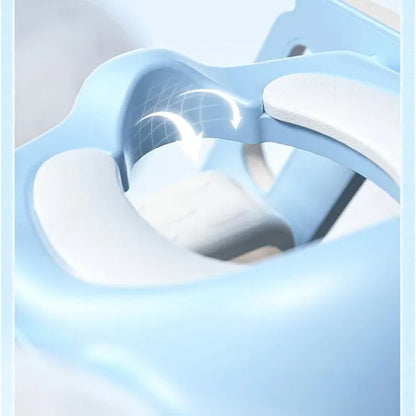 Little Angel Baby Potty Trainer Step Stool & Seat – Blue