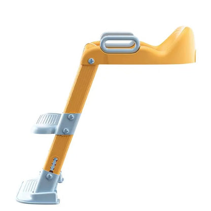 Little Angel Baby Potty Trainer Foldable Step Stool & Seat – Blue.
