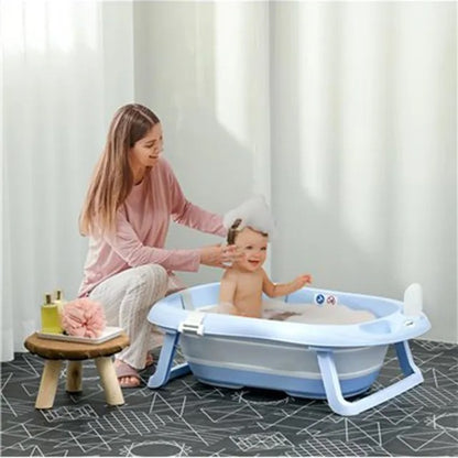 Little Angel Baby Foldable & Collapsible Wash Basin – Blue