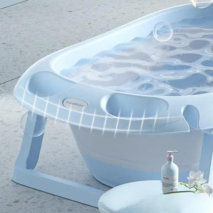 Little Angel Baby Foldable & Collapsible Wash Basin – Blue