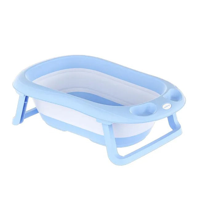 Little Angel Baby Foldable & Collapsible Wash Basin – Blue