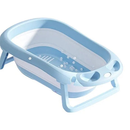 Little Angel Baby Foldable & Collapsible Wash Basin – Blue