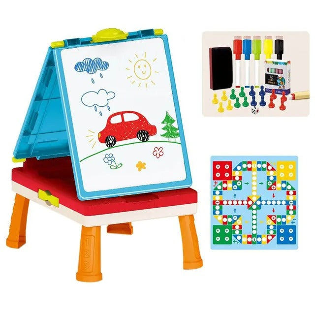 Little Angel Kids Drawing & Writing Table – Double Sided