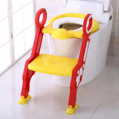 Little Angel Kids Potty Training Seat With Step Stool.