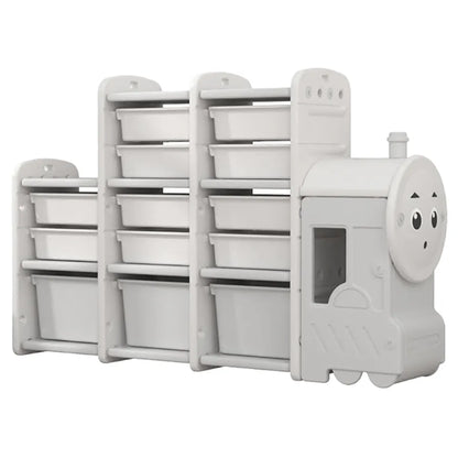 Little Angel Toys Organizers & Multi Storage Rack – Grey.