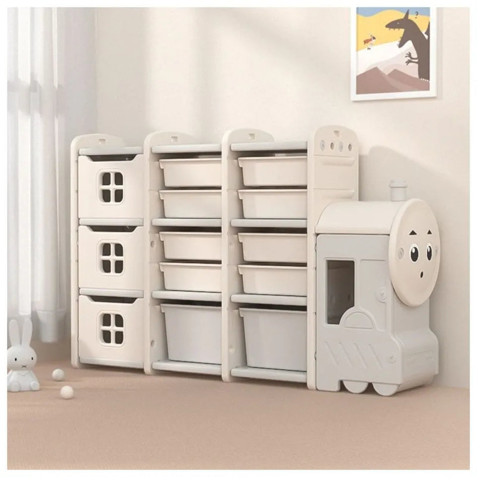 Little Angel Toys Organizers & Multi Storage Rack – White.