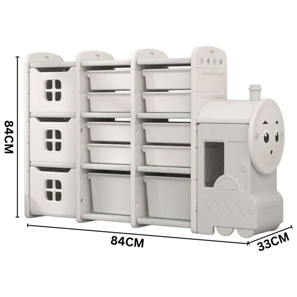 Little Angel Toys Organizers & Multi Storage Rack – White.