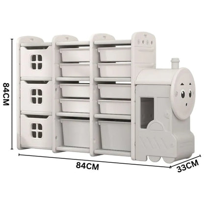 Little Angel Toys Organizers & Multi Storage Rack – White.