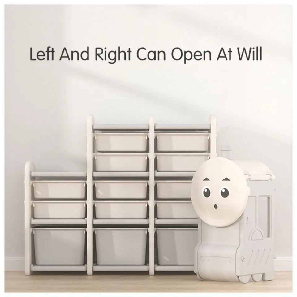 Little Angel Toys Organizers & Multi Storage Rack – White.