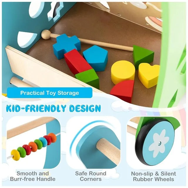 Little Angel Baby Push Walker With Multi-Activity Toys