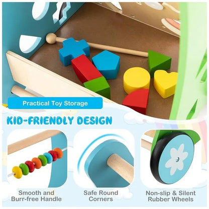 Little Angel Baby Push Walker With Multi-Activity Toys