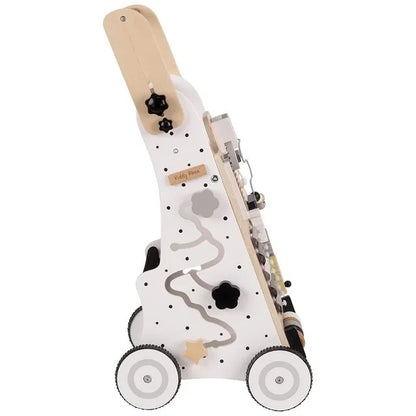 Little Angel Wooden Baby Walker With Activity Board