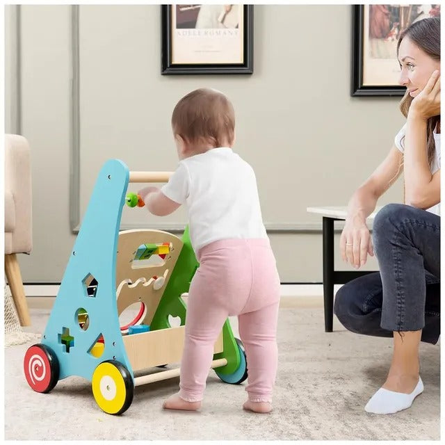 Little Angel Baby Push Walker With Multi-Activity Toys