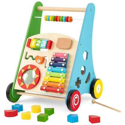 Little Angel Baby Push Walker With Multi-Activity Toys