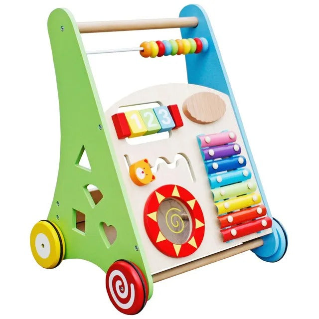 Little Angel Baby Push Walker With Multi-Activity Toys