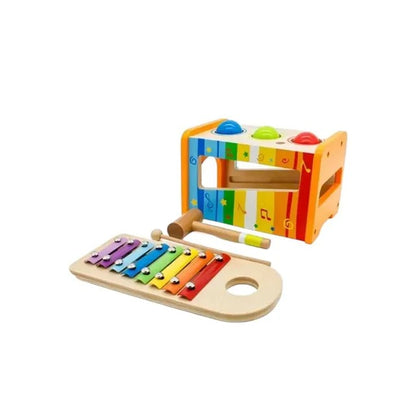 Little Angel Wooden Musical Pound & Tap Xylophone Toy