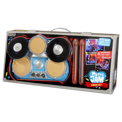 Little Tikes My Real Jam Drums with Drumsticks