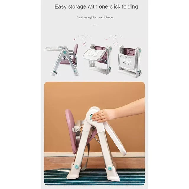 Little Angel 2-in-1 Baby Booster Seat Dining Chair
